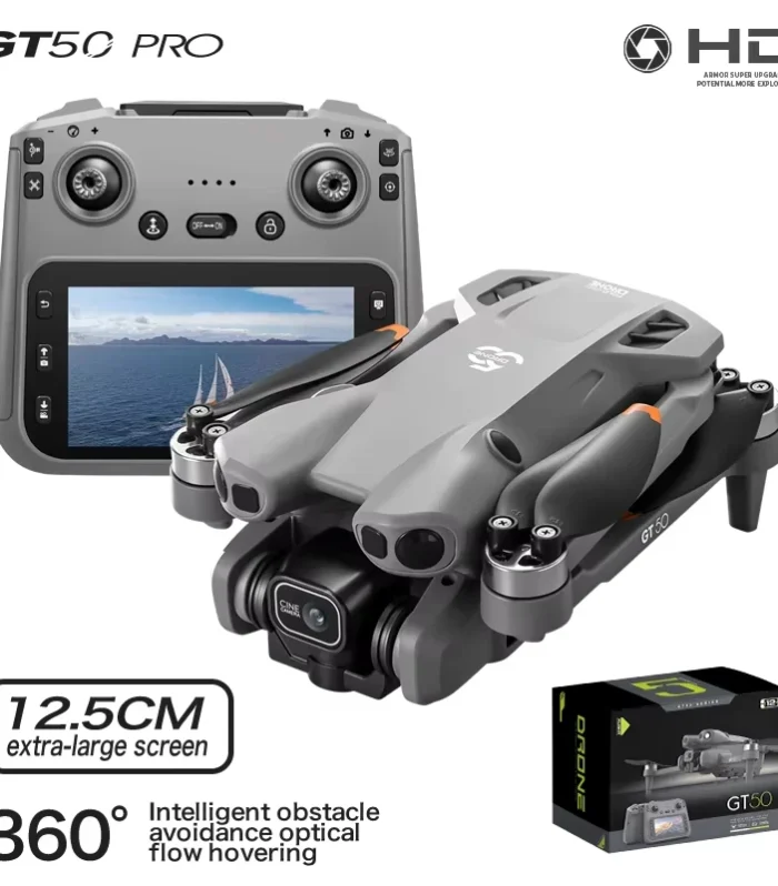 GT50Pro Brushless 4K Dual Camera Drone with 4.3" Screen