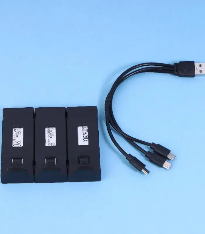 3.7V 1800mAh RC Drone Battery for E88, K3, P-Series Drones