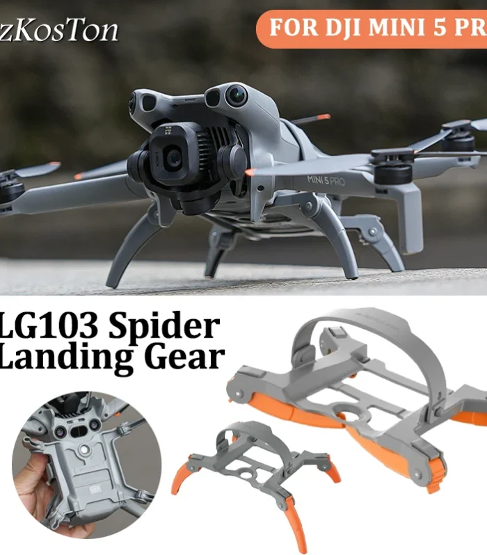Foldable Quick Release Landing Gear for DJI Mini 5 PRO